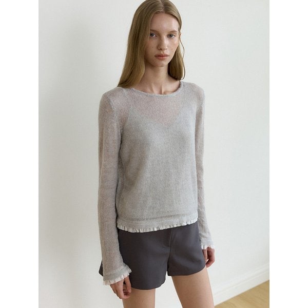 [리퍼브][2color] sugar frill knit 275