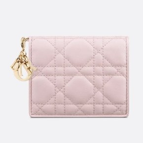 [명품] 크리스찬 디올 디올 Lady Dior Gardenia 미니 지갑 S0178ONMJ_M05N