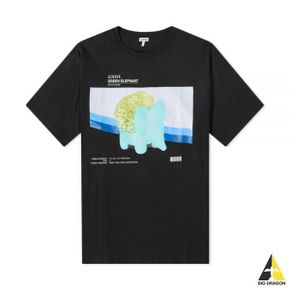 로에베 Chia elephant T-shirt in cotton (H526Y22X74 1100) (치아 엘리펀트 티셔츠)