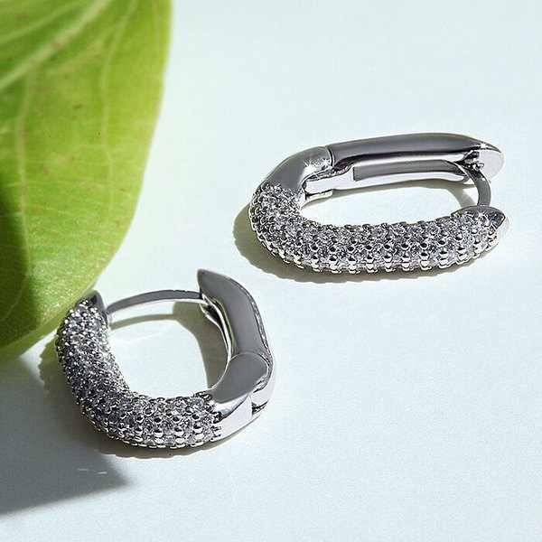 14K G.F 에르넬 원터치 링 귀걸이 EA2244