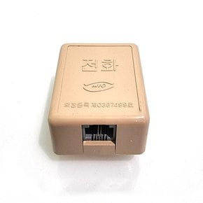 (일반 전화 인쇄) 전화플러그 모듈러짹 겸용 콘센트