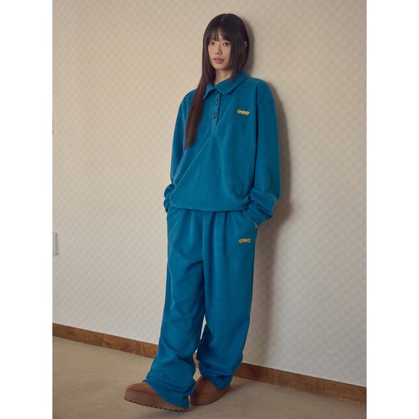 [Package Set] Love, cozy Pullover Wide Pants Set-Up AMM1326 AP906 (Green)