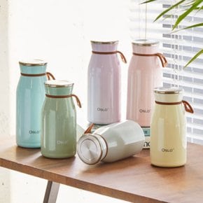 오슬로 밀크 텀블러 350ml 스텐 보온병 보냉병