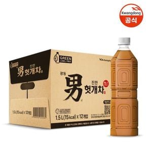 광동 男 진한 헛개차 무라벨 1.5L x 12pet