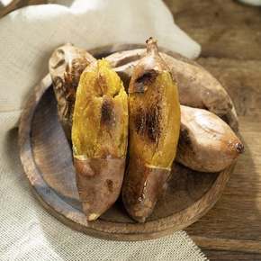 산지직송 촉촉하고 달콤한 해남 비세척 꿀 호박고구마 3kg 한입 30-70g