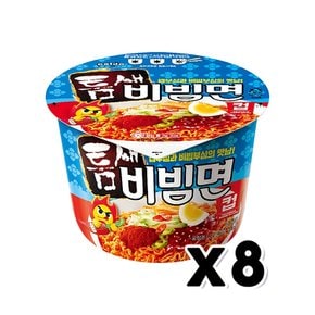 팔도 틈새비빔면 큰컵사발면 115g x 8개