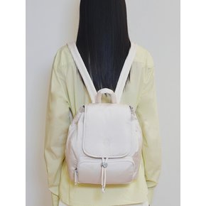 love bell padded backpack (cream)