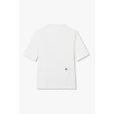 VOV 신세계강남 단독 [VOV] 리브드 하프 슬리브 티셔츠 7155340004