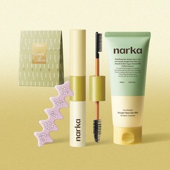 나르카 슬릭 헤어 & 스타일링 듀오(하입 핏+헤어 밀크_헤어핀)