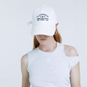 DIETER Classique Logo Ball Cap_White