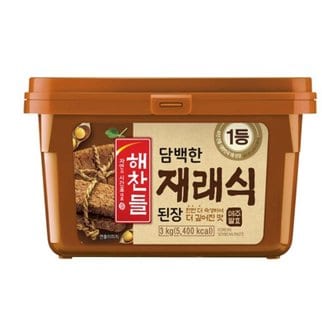  CJ제일제당 해찬들 재래식 된장 3kg x2개