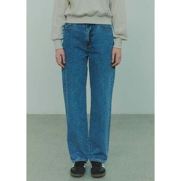 플랙진 PLAC 클래식 스트레이트 데님팬츠 M17 미드 블루 PJTF5LGM175