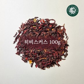 히비스커스 허브차 벌크 원료 리필팩 100g