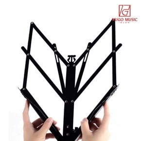 HG-15 휴대용 접이식 악보 보면대 악보대 악보 거치대