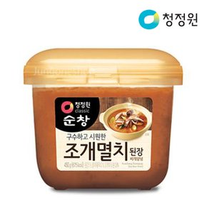 청정원 조개멸치찌개된장 450g PET x6개