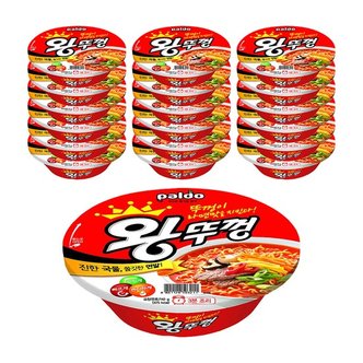 팔도 왕뚜껑 컵라면 110g x18개