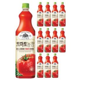 가야농장 토마토 음료 12개, 1.5L