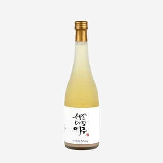 신세계 우리술 세종대왕 어주 13도 500ml 탁주