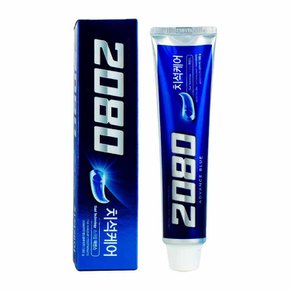 2080 치석케어 어드밴스 블루치약 120g