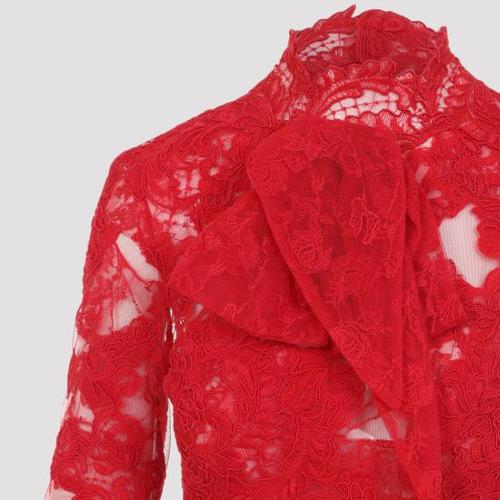 에르마노 설비노 미디 원피스 D492Q725APZBD 91559 RED