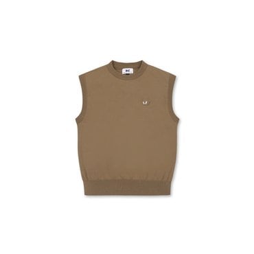 왁 골프 (WWWAA24602LBR)Women Crewneck Knit Vest