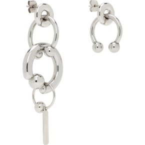 저스틴 클렌퀏 돌리 이어링 Dolly Earrings Palladium