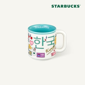 [스타벅스] 한글 데미 머그 89ml