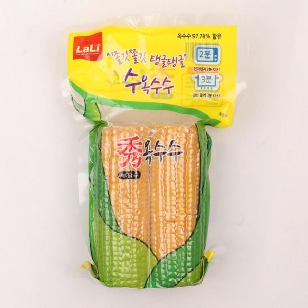 푸드올마켓 수옥수수더블콘 450g X ( 2매입 )