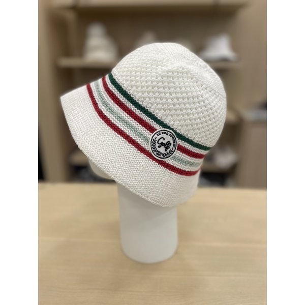 [여주점] 여성 니트 멀티 컬러 햇 GQ122LCP13 WHTE