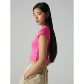 FRED CROP T - PINK