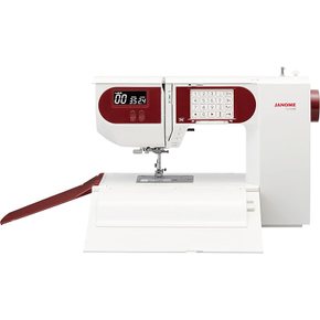 JANOME 자노메 컴퓨터타미신 NL9000 풋컨트롤러포함 빨강