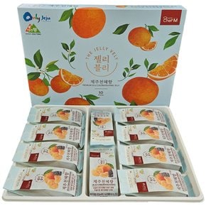 제주 천혜향 젤리블리 60g x 10개입 아이 간식 여행 선물 대만젤리 쉐프엠