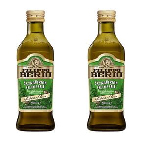 [해외직구] Filippo Berio 필리포베리오 엑스트라 버진 올리브 오일 500ml 2팩