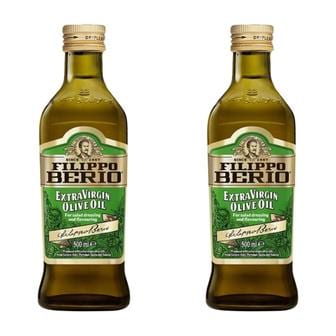  [해외직구] Filippo Berio 필리포베리오 엑스트라 버진 올리브 오일 500ml 2팩