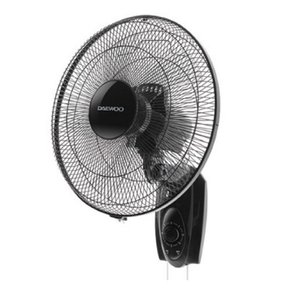 40cm 5엽날개 3단 풍량조절 고출력 저소음 업소용 가정용 벽걸이형 선풍기_블랙
