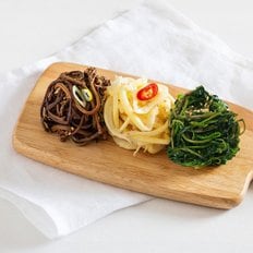  제수용 봄나물 올타 삼색 나물 3종세트 (고사리/도라지/취나물)