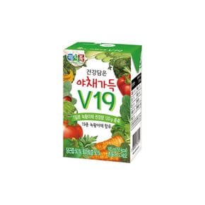베지밀 건강담은 야채가득 V19 145ml 24팩