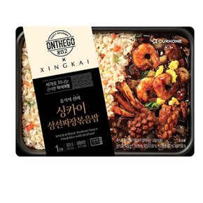 아워홈 온더고 싱카이 삼선짜장볶음밥 300g x3개