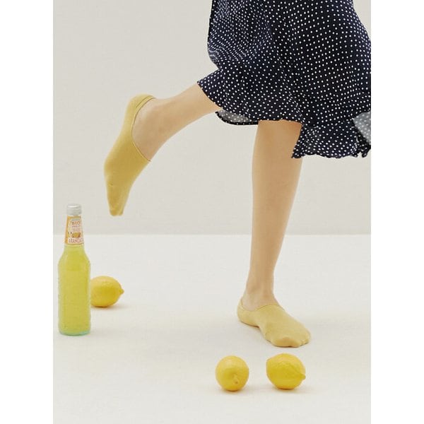 봄 여름 국산 면 6컬러 덧신 샐리 페이크삭스 6color