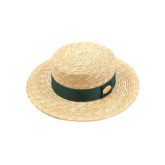 유니버셜케미스트리 Kangkang Green Line Panama Hat 라피아햇