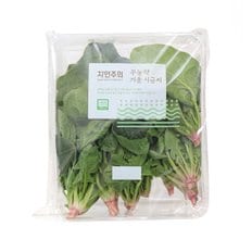 자연주의 친환경 겨울시금치 200g