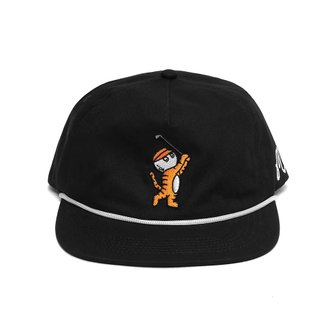  말본 타이거 버킷 스냅백 블랙 MALBON Tiger Buckets Snapback