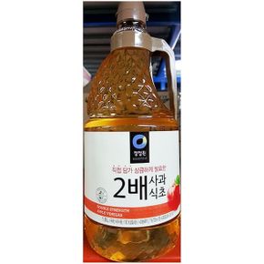 식초 사과 2배 대상 1.8L 식당용 업소용 식자재 업소