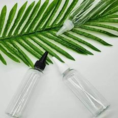 화이트 뾰족캡공병 미용실공병 소분용기 100ml