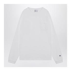Champion 화이트 롱슬리브 티셔츠 C5P401CO/XH_CHAMP-X045_323-XL