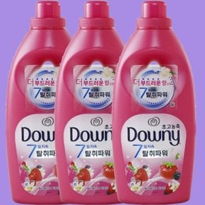 다우니 섬유유연제 베리베리와 바닐라 1L 3개입 (WDDDE83)