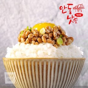 국산콩 안동낫또 생청국장 백태 16개 (49.5g/개)