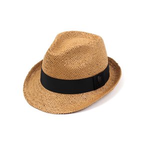 BU Summer Brown Short Fedora 여름페도라