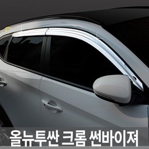 올뉴투싼 (15.3~) 크롬 썬바이져 K-620 차량용썬바이저