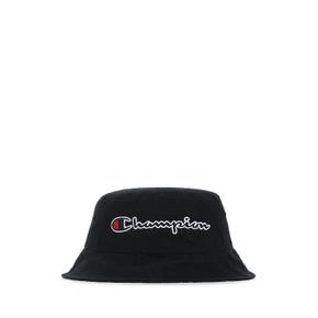 [X45]챔피온 805556 KK001 여성 모자 버킷햇 비니 캡 Black cotton bucket hat